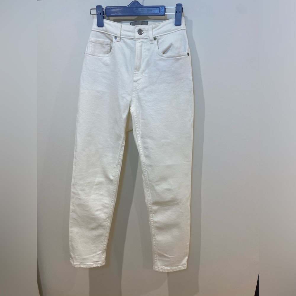 Everlane white jeans